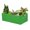 #045-Army Green, variant on Kieccall Felt Plant Grow Bag Planting Bucket 19.7 x 11.8 x 7.9 Inch for Indoor Outdoor Flower Vegetable Seedling Nursery Garden Container Gift