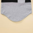 thumbnail image 6 of CHEEREAM Toddler Baby Boy Fall Winter Outfit Contrast Color Long Sleeve Sweatshirts Stretch Jogger Pants Newborn Clothes Set, 6 of 8