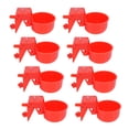 thumbnail image 1 of Taza De Agua Para Pollo, Cuenco De Plástico Para Beber Para Aves De Corral, Instalación Sencilla Y Resistente Extraíble De 8 Piezas Para Granja, 1 of 7