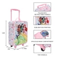 thumbnail image 2 of Valija Juvenil Disney Princesas Bioworld 36x30x15cm Rosa, 2 of 7