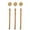 B, variant on Multi-Size Copper Plant Support Coil Stake, Training Vine Frame Accessory, Horticultural Tool for Garden Raised Bed, Potted Vegetable and Flower Climbing Support