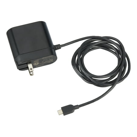 onn AC Power Adapter for Nintendo Switch & Switch, 6ft, Lite, Black