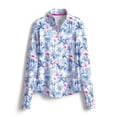 thumbnail image 4 of SCALES The Flamingo Womens Long Sleeve Quarter-Zip Light Pink, XSmall, 4 of 5
