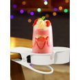 thumbnail image 4 of New Drinking Cup Holder Clip - Cup Holder for Chair and Table DIY Glass Cup Holder Storage Dish Clip Water Coffee Cup Holder Clip Design for Home and Office (White ), 4 of 5