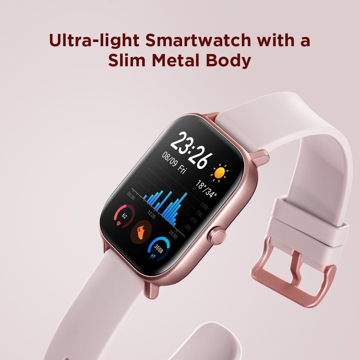 Amazfit gts steel blue new arrivals