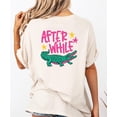 thumbnail image 5 of Funny Later Gator Shirt for Women & Teens Trendy After While Crocodile Graphic Tee Ivory Shirt Adult Large, 5 of 7