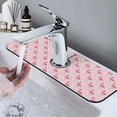thumbnail image 7 of Sikiie Cute Flamingo with Heart Splash Guard for Sink Faucet-1 PC Super Absorbent Fast Drying Mat Sink Gadgets-Splash Guard for Kitchen, Sink Mat, 7 of 7