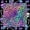 Iridescent Purple, variant on Castle Fairy Y2K Abstract Skull 7-Piece Twin Bedding,Edgy Leopard Paw Bedding Comforter Set,Hot Pink Black,Black Reversible