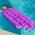 thumbnail image 3 of Sweet Dreams Pool Float Inflatable Ice Cream Bed for Relaxation Easy Inflate/deflate Eye-catching Design Compact Storage, 3 of 5