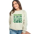 thumbnail image 5 of St. Patrick's Day Sweatshirt - Everybody in The Pub Getting Tipsy, Unisex Pullover, Irish Green Top, Lucky Clover Shirt, Festive Wear, 5 of 7