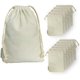 thumbnail image 1 of Bolsa de cordón de algodón Bolsa de muselina de algodón de lona reutilizable Perfecta para almacenamiento, almacenamiento, manualidades y bolsas de regalo Fokelyi HMYH691-2, 1 of 5