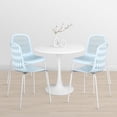 thumbnail image 6 of Modern Dining Chairs with Hollow Back，Dining Chairs Set of 4, Farmhouse Dining Chairs for Living Room Kitchen, 6 of 6