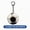 C, variant on Red Star Soccer Ball Keychain, Stress Relief Squeeze Toy for Fans, Mini Sports Accessory with Carabiner Clip - 2.5in