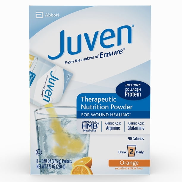 Juven Therapeutic Nutrition Drink Mix Powder for Wound Healing Support