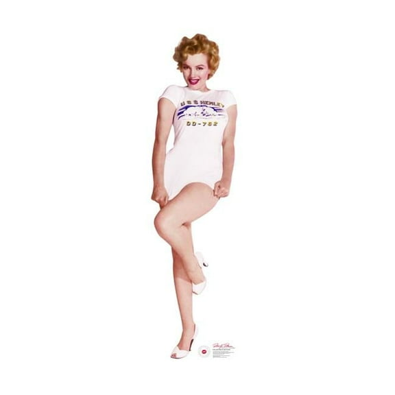 Advanced Graphics 2121 70 x 18 in. Marilyn Monroe T-Shirt - Collectors Edition Cardboard Standup