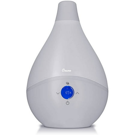 UPC 818767010787 product image for Crane USA Smart Drop Ultrasonic Cool Mist Humidifier - Gray | upcitemdb.com