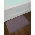 thumbnail image 2 of Skull Bath Mat, Hand Drawn Style Pink Emo Skulls Teenager Lifestyle Youth Culture, Non-Slip Plush Mat Bathroom Kitchen Laundry Room Decor, 29.5 X 17.5 Inches, Dark Taupe Hot Pink Black, Ambesonne, 2 of 2