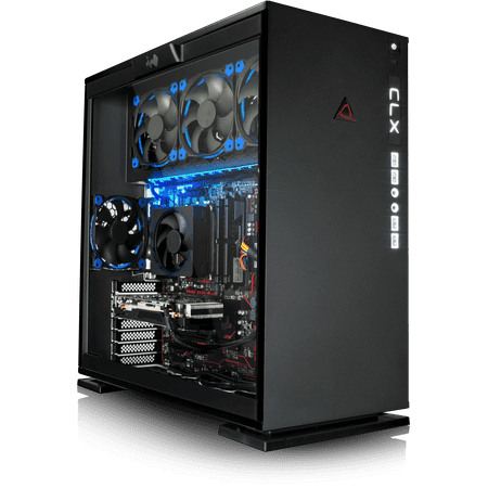 CLX SET GAMING PC Intel i7-8700K 3.7GHz (6 Cores) 16GB DDR4 2TB HDD & 240SSD NVIDIA GeForce GTX 1070 8GB GDDR5 MS Windows 10 Home 64-Bit