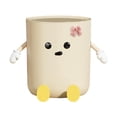 thumbnail image 1 of Adorable bote de basura, cesto de basura, elegante contenedor de basura, cubo de basura para 12 L Asiento Proa, 1 of 9