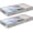Soft-Gray-2 Pack, variant on Under Bed Storage Container Bins , Low Profile Underbed Clothes Storage Organizer for Dorm & Home, Use for Blanket and Toy