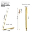 thumbnail image 3 of 99.9% Copper Detector Rod Metal Rod+Pendulum Pendant for Treasure Hunting Tools 3PCS, 3 of 11