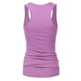 thumbnail image 4 of Made by Olivia Women's Casual Basic Sleeveless Racerback Shapewear Top, 4 of 6