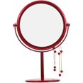 thumbnail image 1 of Miroir de Maquillage de Mariage Chinois avec Support Miroir Décoratif Pivotant Double Face Rotation 360° Miroir Cosmétique de Table pour Décoration de Mariage Chinois, 1 of 8