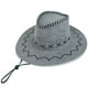 thumbnail image 1 of Sombreros de moda para hombre y mujer, con cordón decorativo, de gamuza, estilo vaquero occidental, sombrero de jazz, sombrero para mujer., 1 of 2