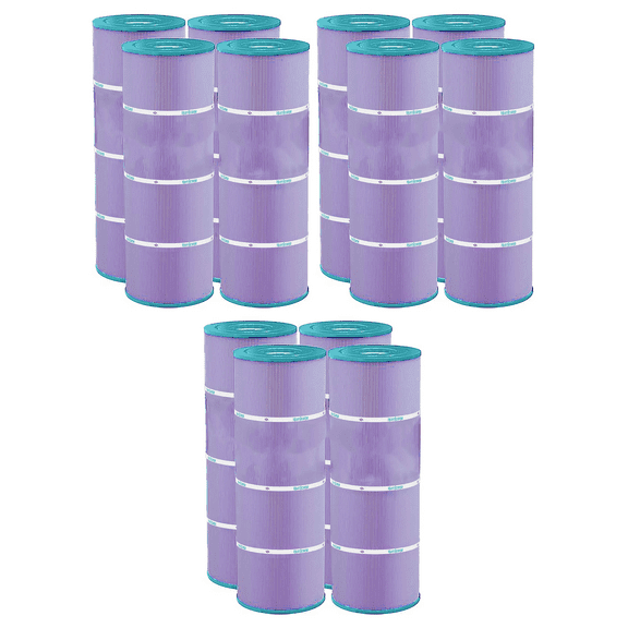 Hurricane 12 Pack HF7483-04P Platinum Purple Pool Filter Cartridge Replacement