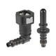thumbnail image 1 of 7.89mm SAE a 8mm 90 Grados Combustible Manguera Rápida Liberación Conector 2uds, 1 of 1