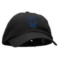 thumbnail image 5 of Gentleman's Smile Low Profile Velcro Strap Washed Cap - Black OSFM, 5 of 5