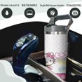 thumbnail image 3 of 30 Oz Mug Hello Kawaii Cat Cute Tumbler Stainless Steel Vacuum Insulated Mug with Top Handle and Straw Double Vacuum Travel Coffee Cup, 3 of 6