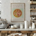 thumbnail image 2 of Pizza est. 1977 Framed Art Modern Wall Decor, 2 of 15