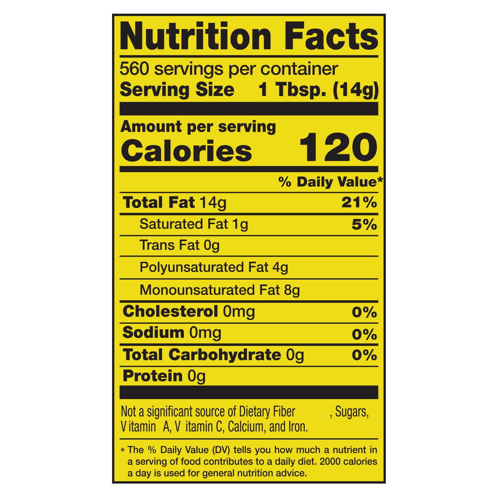 Canario Canola Oil 280 Ozs. Plastic Bottle