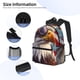 thumbnail image 3 of Fotbe Bald Eagle Pilot Mochila Ligera Casual para Laptop para Hombres y Mujeres, Mochila Impermeable de Uso Diario, Mochila para Universidad, 3 of 6