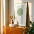 thumbnail image 2 of Green Moon No.2 - Collage Oak Framed Wall Art Print 16 x 20 inches, 2 of 71