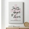 thumbnail image 6 of Faith Hope and Love Cross Premium Gallery Wrapped Canvas - Ready to Hang, 6 of 9