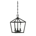 thumbnail image 2 of Savoy House 3-320-3-44 Townsend 3 Light Foyer Pendant in a Classic Bronze Finish (10" W x 15" H), 2 of 5