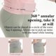 thumbnail image 2 of Breathable Waist Chain Waist Belt Hidden Waist Bag Women's Belly Bag Port Running Mobile Phone Holder Keys - Perfect black S, 2 of 4