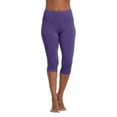 thumbnail image 2 of Purple Womens Sweatpants Women's Yoga Scrunch Butt Lifting Leggings Workout Running Gym Slim Pants Capri Pants for Women, 2 of 4