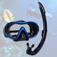 thumbnail image 1 of Juego de snorkel, máscara de buceo, equipo liviano, adultos gafas de buceo, gafas de natación de snorkel para buceo de deportes acuáticos de buceo azul, 1 of 8