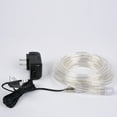 Auto Drive 16 feet Cool White Flexible LED Clear Mini Rope Lights for
