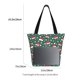 thumbnail image 3 of Fotbe Santa Hat Joy Green Festive Bolsa de Playa con Estampado, Bolsa de Hombro, Bolsa de Mano Espaciosa, Bolsa de Viaje Ligera, Bolsa de Compras Versátil, 3 of 6