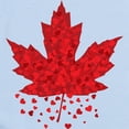 thumbnail image 2 of CafePress - Red Maple Leaf Infant Bodysuit - Baby Light Bodysuit, Size Newborn - 24 Months, 2 of 4