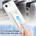 thumbnail image 4 of Gukalong Funda Para Iphone 16E 2025, Resistente A Los Golpes, Protección Para Teléfono Con Tarjetero, Ranura Para Tarjeta, Funda Transparente Antiamarilleo Para Mujeres Y Hombres, 4 of 5