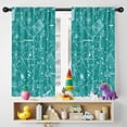 thumbnail image 5 of Blackout Kids Curtains,ath Equations Element Squares Colorful Pattern Childrens Insulated Curtains Set Of 2,Bedroom Essentials,Toddler Room Decor 42"x54", 5 of 5