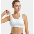 thumbnail image 4 of Women's Solid Color High Strength Sports Bra - No Underwire Push Up, Machine Wash, Comfortable Fabric, Multi-Size (S-XXL, Multiple Cups), 4 of 6