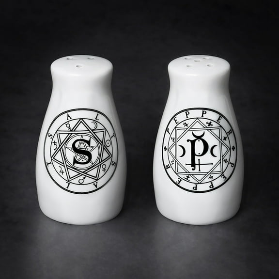 The Vault Indoor Dining Room S' & 'P' Salt & Pepper Set