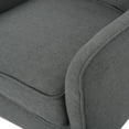 thumbnail image 5 of GDF Studio Fontinella Mid Century Charcoal Fabric Arm Chair, 5 of 12