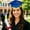 Blue, variant on 10 Pack Paper Graduation Caps with Elastic Band, Adjustable Party Hats Photo Props for Graduation Celebration,Black